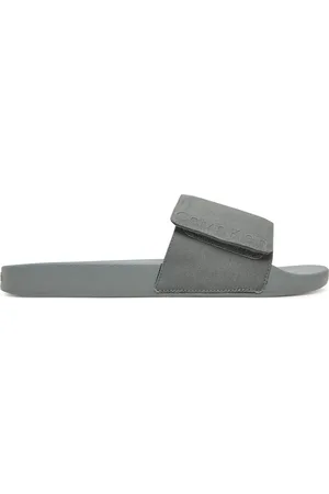 Calvin Klein Ciabatte Adj Pool Slide Canvas Logo HM0HM01749