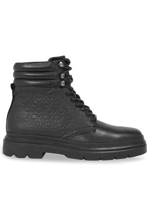 Calvin Klein Scarponcini Combat Boot Mono HM0HM01211