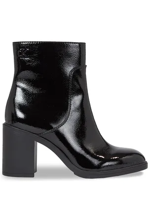 Calvin Klein Stivaletti Mid Block Heel Boot Naplak Wn YW0YW01258