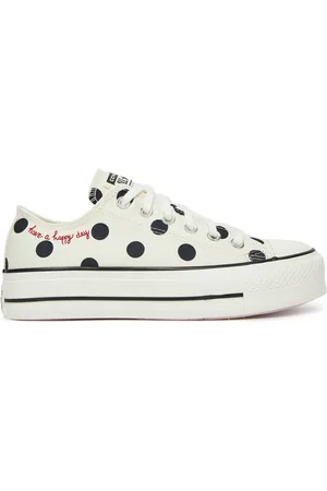 Converse Scarpe da ginnastica Chuck Taylor All Star Lift Platform Polka Dots A10689C