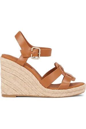 Tommy Hilfiger Espadrillas Espadrille High Wedge Leather FW0FW07925