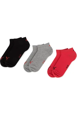 PUMA Set di 3 paia di calzini corti unisex 261080001