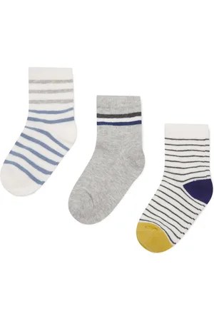 Action Boy Set di 3 paia di calzini lunghi da bambini 8KB-002-SS24 (3-PACK)