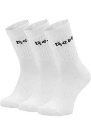 Reebok Set di 3 paia di calzini lunghi unisex Art Core Mid Crew So GH0332