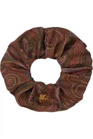 Etro Donna Accessori per capelli - Scrunchie Per Capelli Paisley Con Pegaso