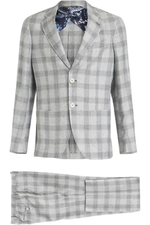 Etro Uomo Abiti eleganti - Abito Sartoriale Con Motivi Check