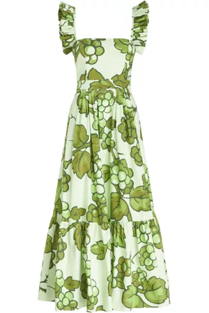 Etro Donna Vestiti lunghi - Abito Lungo Con Stampa Berries