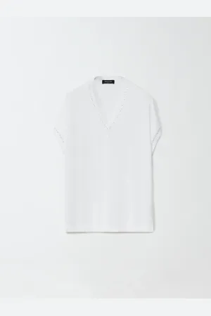 Fabiana Filippi Maglia In Cotone Organico, Ottico