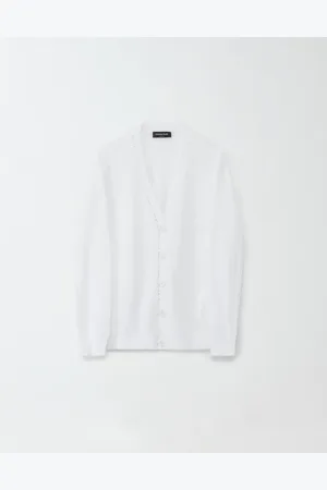 Fabiana Filippi Cardigan In Cotone Organico, Ottico