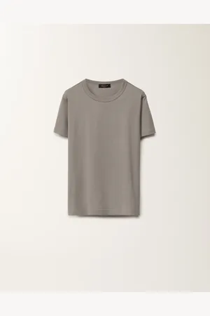 Fabiana Filippi T-shirt In Jersey, Cenere