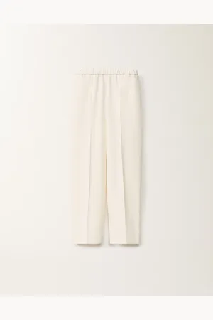 Fabiana Filippi Pantalone Gubbio Jogging In Tecno Tailoring, Burro