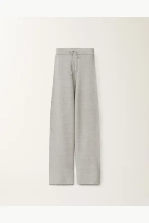 Fabiana Filippi Pantalone In Cotone Organico E Lurex, Roccia