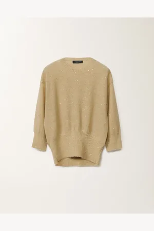 Fabiana Filippi Maglia In Mohair, Oro