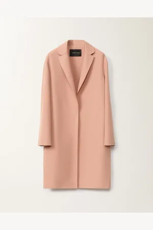Fabiana Filippi Cappotto In Double Di Lana, Fard