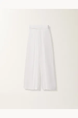 Fabiana Filippi Pantalone In Popeline Pesante, Ottico