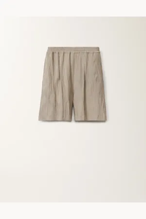 Fabiana Filippi Shorts In Camoscio Plissé