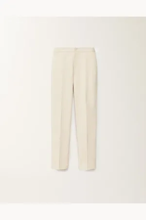 Fabiana Filippi Pantalone Montefalco In Cotone E Seta Mikado
