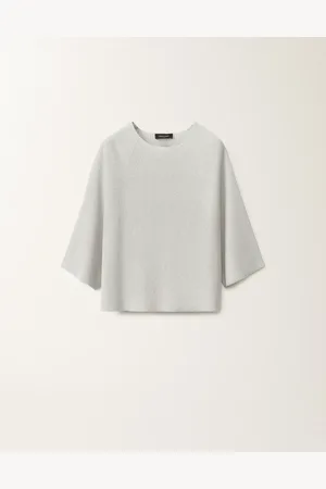 Fabiana Filippi Maglia Cappa In Cotone Organico E Lurex