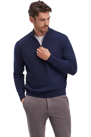 Falke Uomo Pullover Collo a lupetto con zip