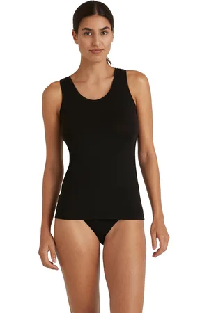 Falke Donna Top Collo rotondo Daily ClimaWool