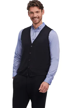 Falke Uomo Gilet Collo a V