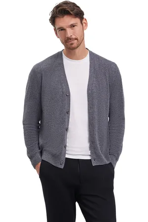 Falke Uomo Cardigan Collo rotondo