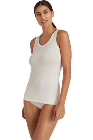 Falke Donna Top Collo rotondo Daily ClimaWool