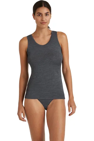 Falke Donna Top Collo rotondo Daily ClimaWool