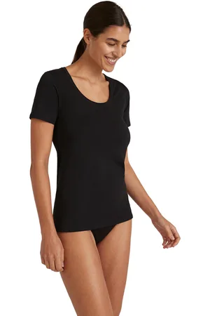 Falke Donna T-Shirt Collo rotondo Daily Natural