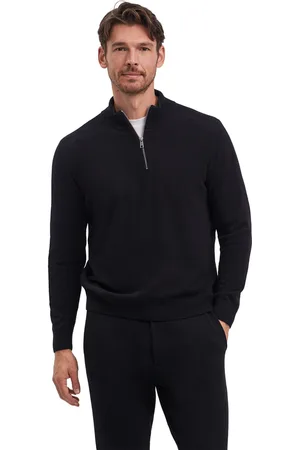 Falke Uomo Pullover Collo a lupetto con zip