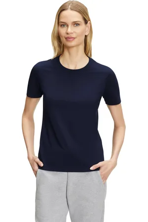 Falke Donna T-Shirt Collo rotondo