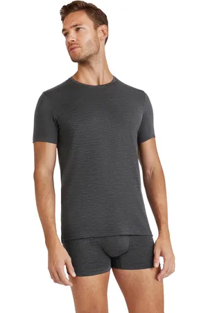 Falke Uomo T-Shirt Collo rotondo Daily ClimaWool