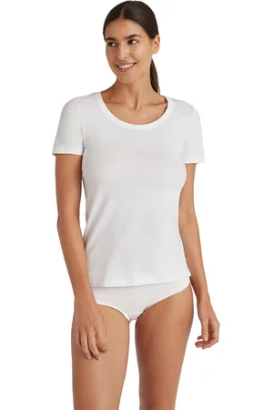 Falke Donna T-Shirt Collo rotondo Daily Natural