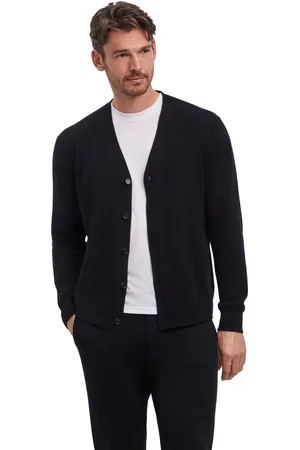 Falke Uomo Cardigan Collo rotondo