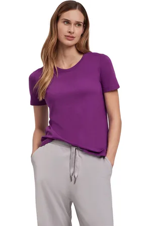 Falke Donna T-Shirt Collo rotondo