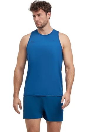 Falke Uomo Running Top Collo rotondo
