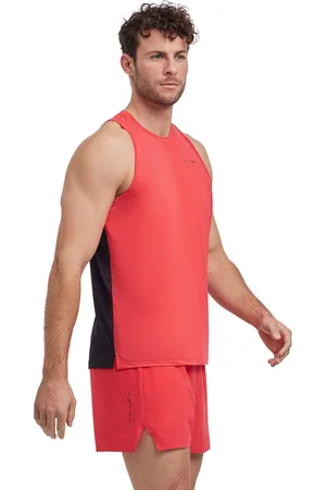 Falke Uomo Running Top Collo rotondo