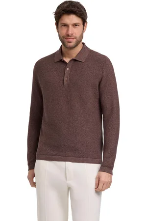 Falke Uomo Pullover Colletto Polo