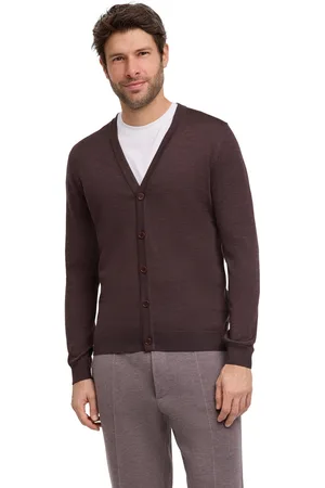 Falke Uomo Cardigan Collo a V
