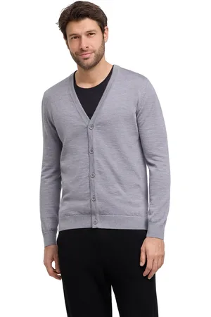 Falke Uomo Cardigan Collo a V