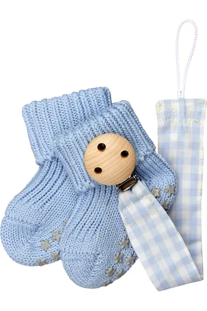 Falke Comfort Pacifier Clip Giftset Neonato Calze da casa