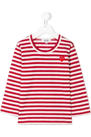 Comme des Garçons T-shirt con motivo a strisce