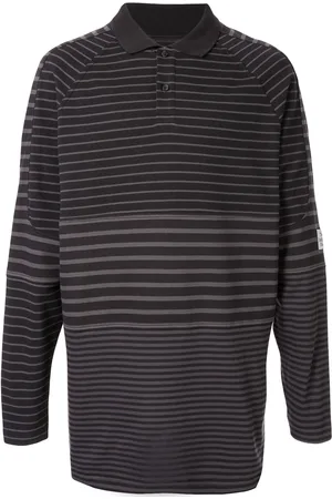 MARTINE ROSE Polo con design a pannelli