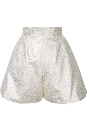 Bambah Culottes plissettate con glitter
