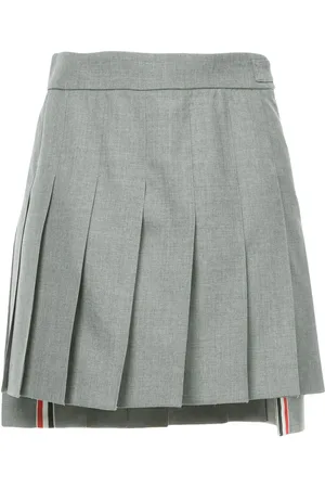 Thom Browne Gonna plissettata corta