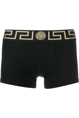 VERSACE Boxer con bordo Greca