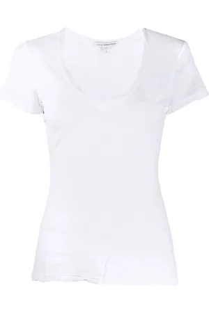 James Perse T-shirt con arricciature