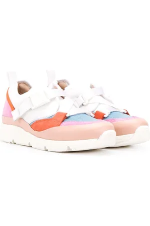 Chloé Sneakers con pannelli a contrasto