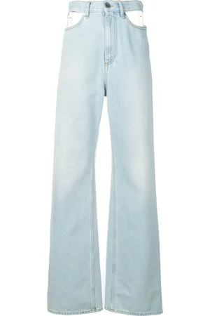 Maison Margiela Jeans Décortiqué a gamba ampia