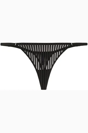 MAISON CLOSE Tanga a righe
